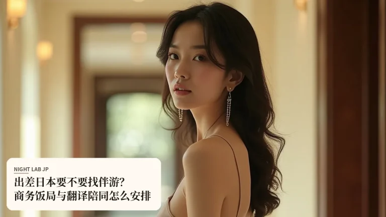 出差日本要不要找伴游？商务饭局与翻译陪同怎么安排