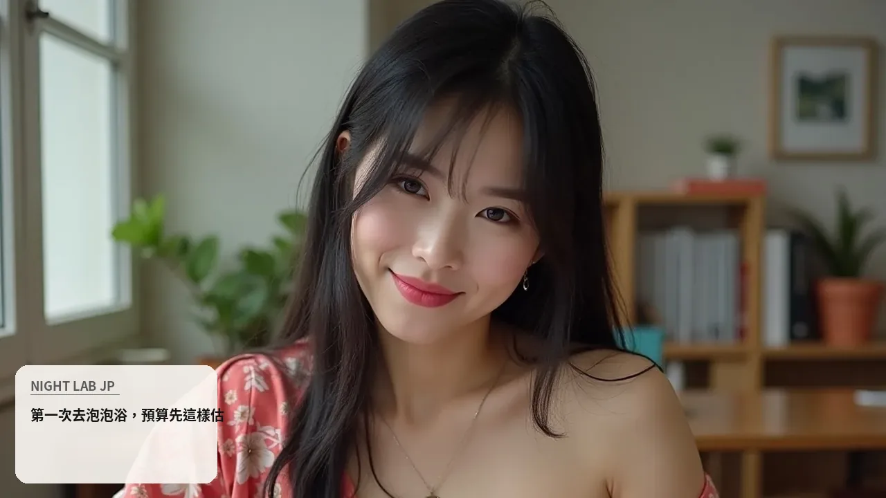 第一次去泡泡浴，預算先這樣估