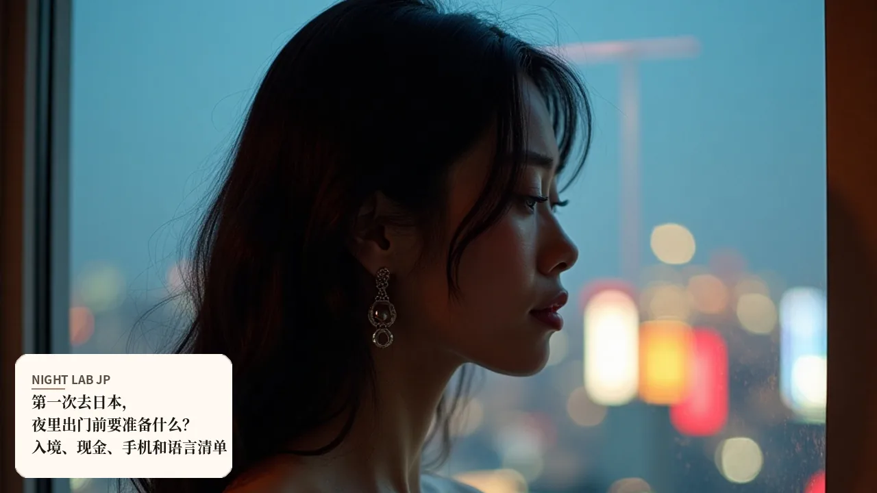 第一次去日本，夜里出门前要准备什么？入境、现金、手机和语言清单