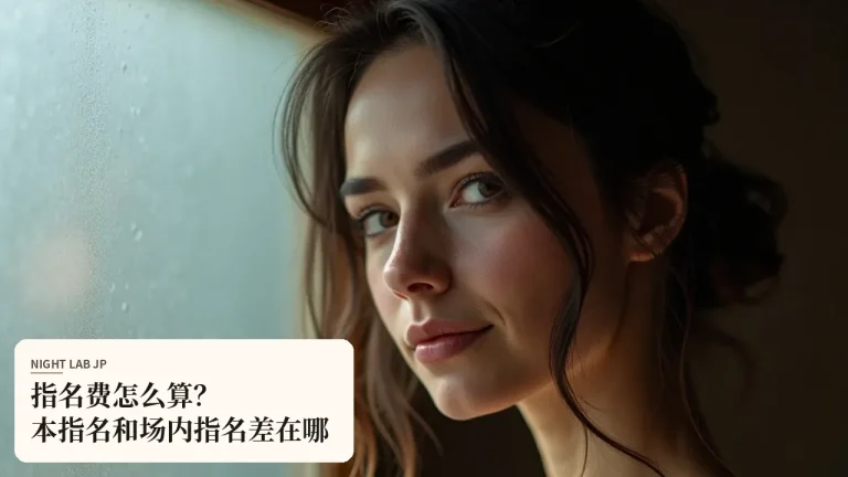 指名费怎么算？本指名和场内指名差在哪