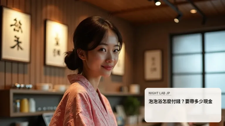泡泡浴怎麼付錢？要帶多少現金