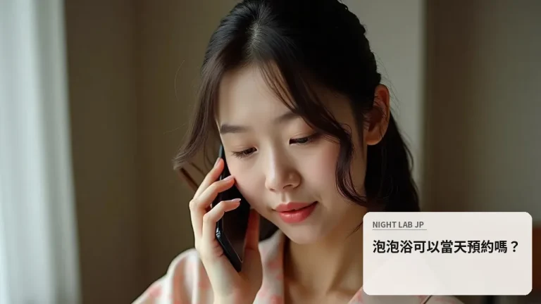 泡泡浴可以當天預約嗎？