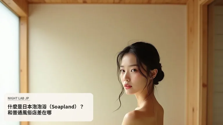 什麼是日本泡泡浴（Soapland）？和普通風俗店差在哪