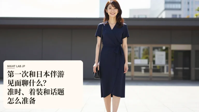 第一次和日本伴游见面聊什么？准时、着装和话题怎么准备