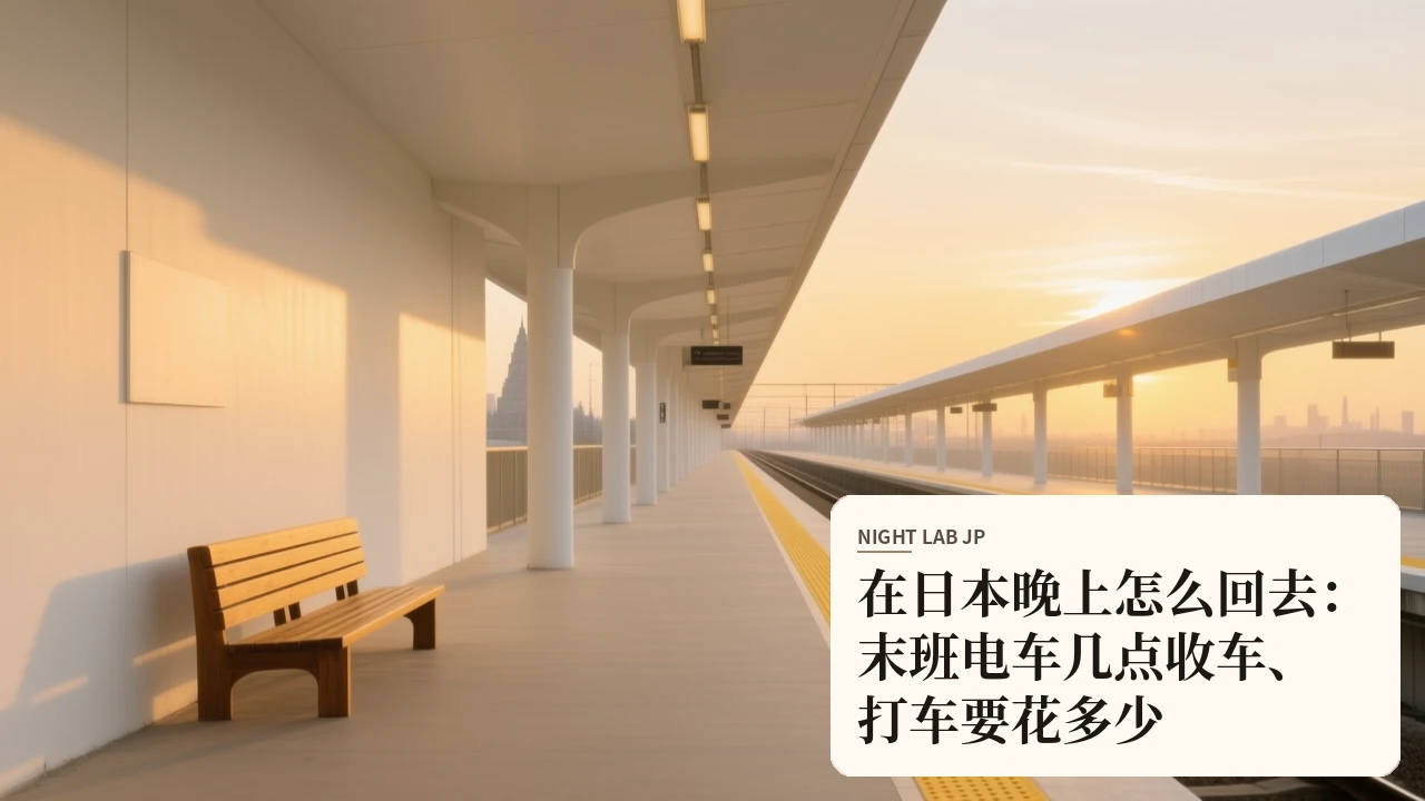 在日本晚上怎么回去：末班电车几点收车、打车要花多少