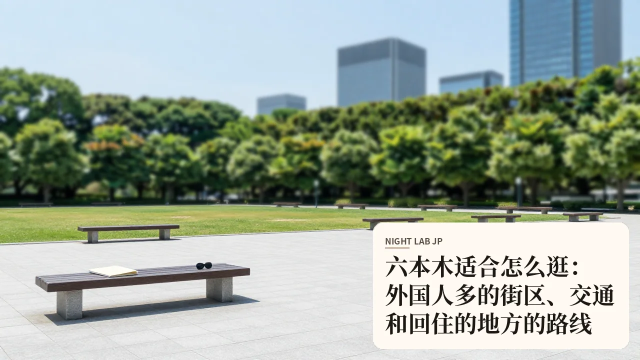 六本木适合怎么逛：外国人多的街区、交通和回住的地方的路线