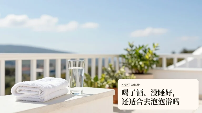 喝了酒、没睡好，还适合去泡泡浴吗