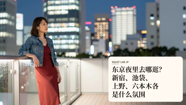 东京夜里去哪逛？新宿、池袋、上野、六本木各是什么氛围