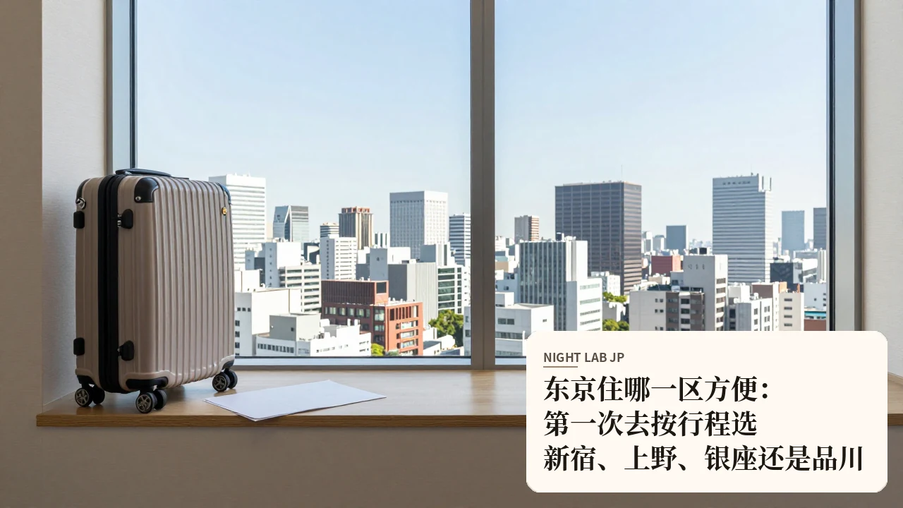 东京住哪一区方便：第一次去按行程选新宿、上野、银座还是品川